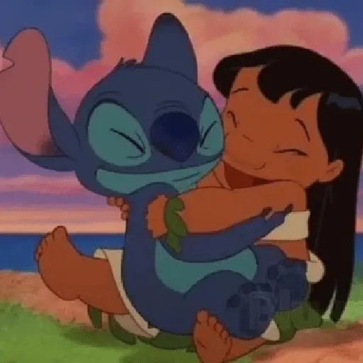 stickers_Lilo_&_Stitch_(● ̄(エ) ̄●)