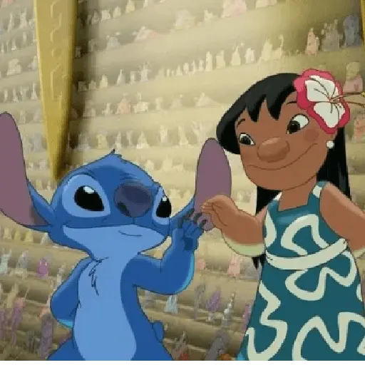 stickers_Lilo_&_Stitch_(● ̄(エ) ̄●)