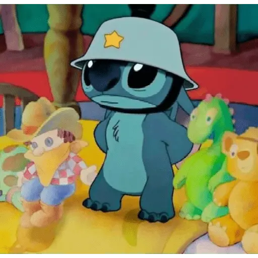 stickers_Lilo_&_Stitch_(● ̄(エ) ̄●)