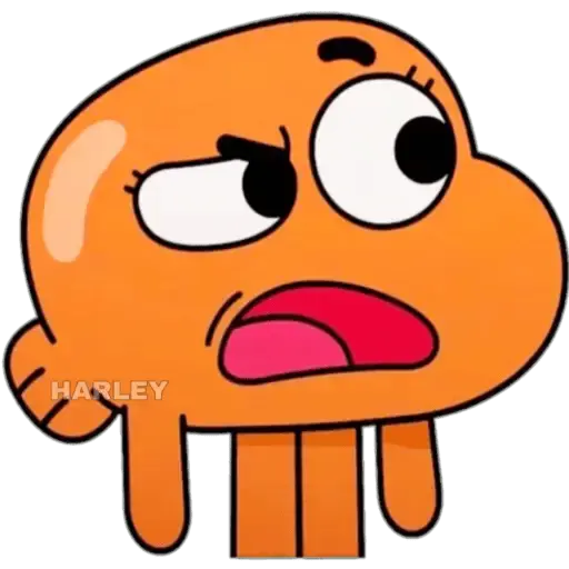 stickers_🧡Mundo_de_Gumball_-_Darwin🧡