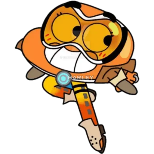 stickers_🧡Mundo_de_Gumball_-_Darwin🧡