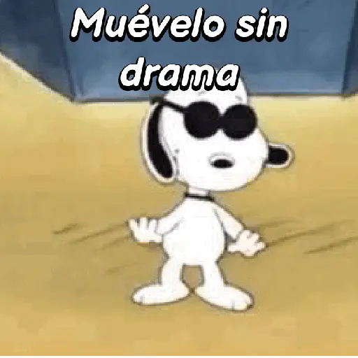stickers_Menéalo,Muévelo_Snoopy🕺🏼💃🏼🎶