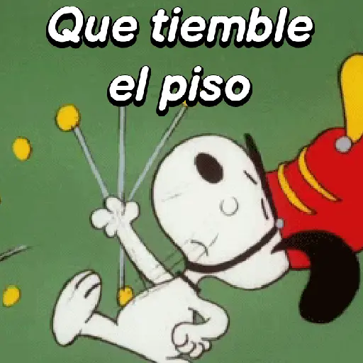 stickers_Menéalo,Muévelo_Snoopy🕺🏼💃🏼🎶