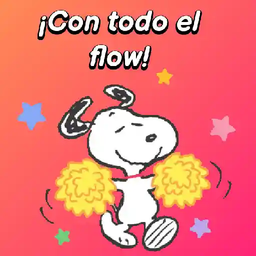 stickers_Menéalo,Muévelo_Snoopy🕺🏼💃🏼🎶
