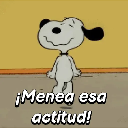 stickers_Menéalo,Muévelo_Snoopy🕺🏼💃🏼🎶