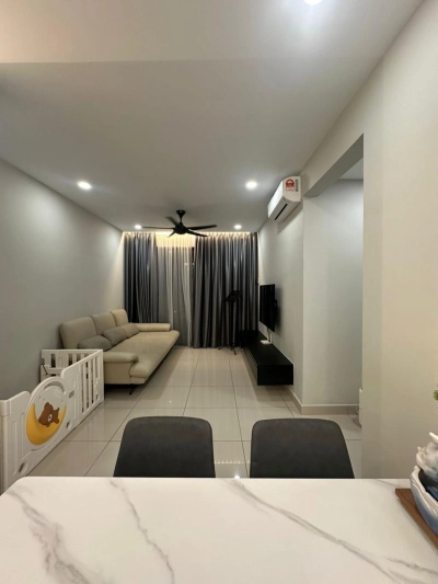 MIZUMI SERVICE RESIDENCE KEPONG, Actual, FACING LAKE, FULLY RENOVATED