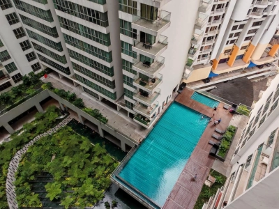 Regalia Service Apartment @ Jalan Kuching - Block B level 33a - Ready 15/3