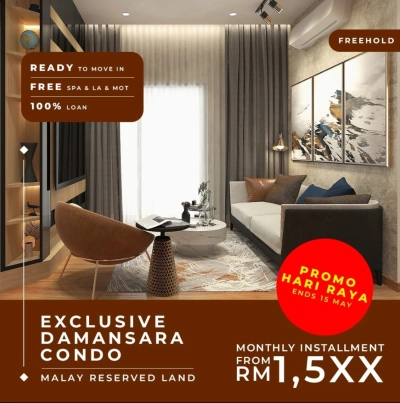 Kondo Org Melayu, Damansara TTDI Freehold Condo