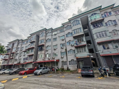 Pangsapuri Wira @ Taman Tun Perak, Cheras - near MRT - Blok M3 4th floor - Ready unit