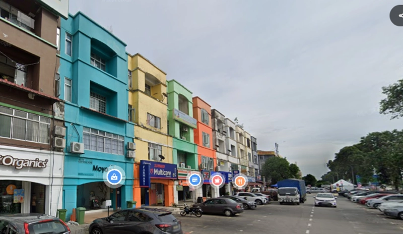 4 STOREY Shop Office BANDAR PUCHONG UTAMA, Actual, Facing MAIN ROAD, Low BOOKING