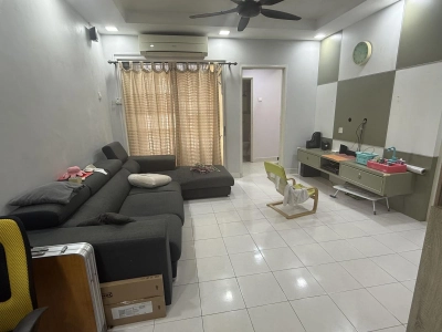 SRI EHSAN APARTMENT KEPONG, Actual, Freehold, RENOVATED, Low BOOKING