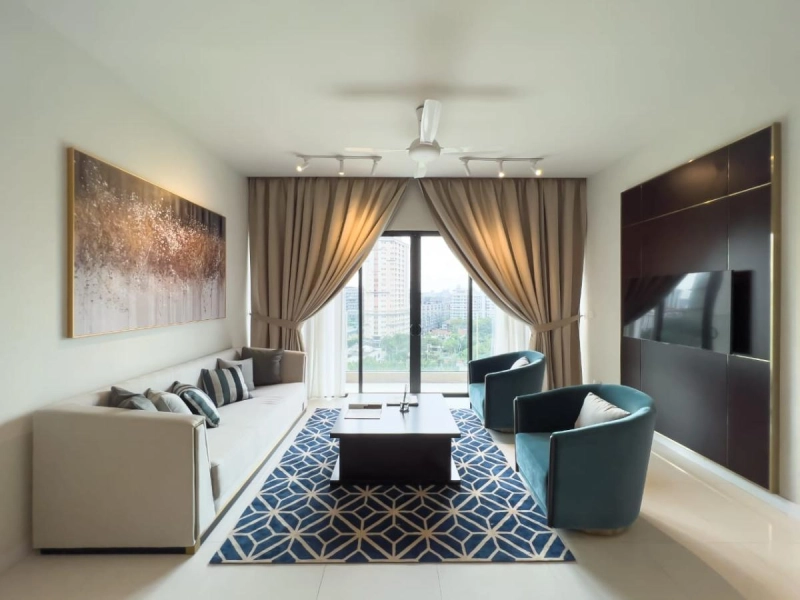 Pavilion Embassy Oxford Residences @ KLCC - Near LRT, Level 22 facing Aman Club, Ready 21/4, Open for Reservation Now