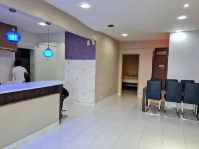 FIRST RESIDENCE KEPONG, Actual, FULLY RENO, UNBLOCK VIEW, Low Deposit
