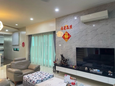 2.5 STOREY SEMI-D ARECA RESIDENCE, Actual, FULL RENO, Gated & Guard