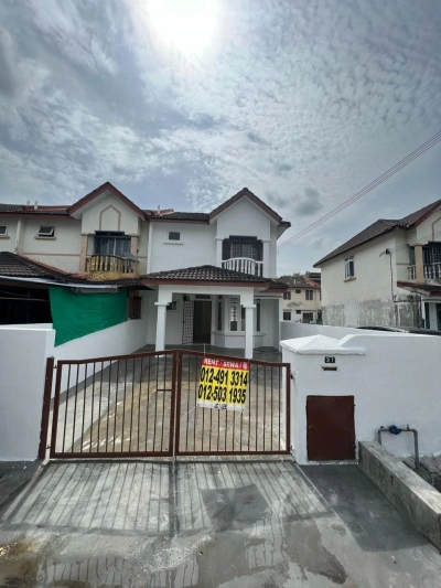 End lot 2 storey house - Bandar Armada Putra @ Pulau Indah , Pelabuhan Klang - Ready unit