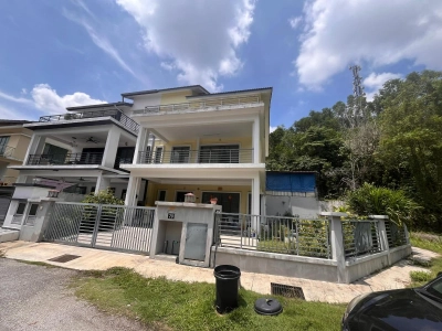 3 STOREY SEMI-D MAHKOTA HILLS CHERAS, Actual, CORNER LOT, Facing NORTH, Low Deposit