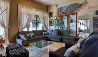 3 STOREY SEMI-D CHANGKAT KIARA SURYA JALAN DUTAMAS, Actual, FULLY Reno, Low DEPOSIT