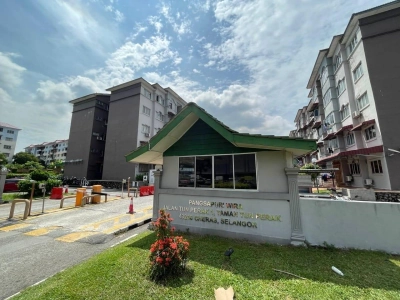 Pangsapuri Wira @ Taman Tun Perak, Cheras - near MRT - Block M3 4th floor - Ready unit