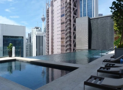 Pavilion Suites @ Bukit Bintang - Level 39 KL Tower view - Sale below bank value Rm500k