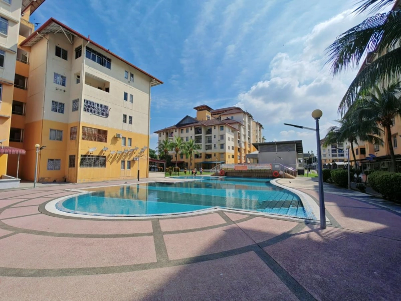 Bayu Villa Apartment @ Taman Bayu Perdana, Klang - Blok B level 7 - Ready 28/2