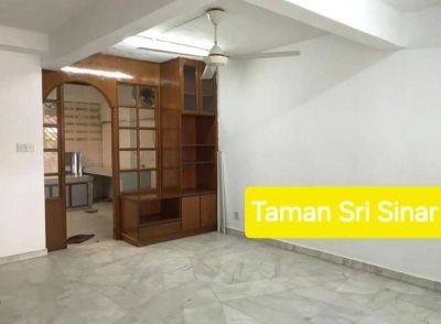2.5 STOREY TAMAN SRI SINAR SEGAMBUT, Actual, RENOVATED, Low Deposit