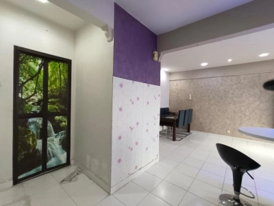FIRST RESIDENCE KEPONG, Actual, FULLY RENO, UNBLOCK VIEW, Low Deposit