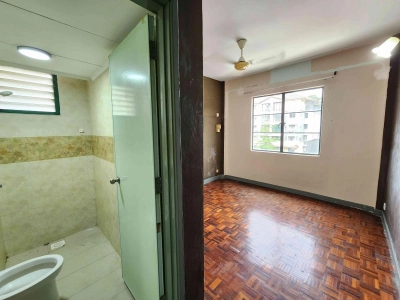 SD APARTMENT BANDAR SRI DAMANSARA, Actual, Freehold, RENO, Well KEEP