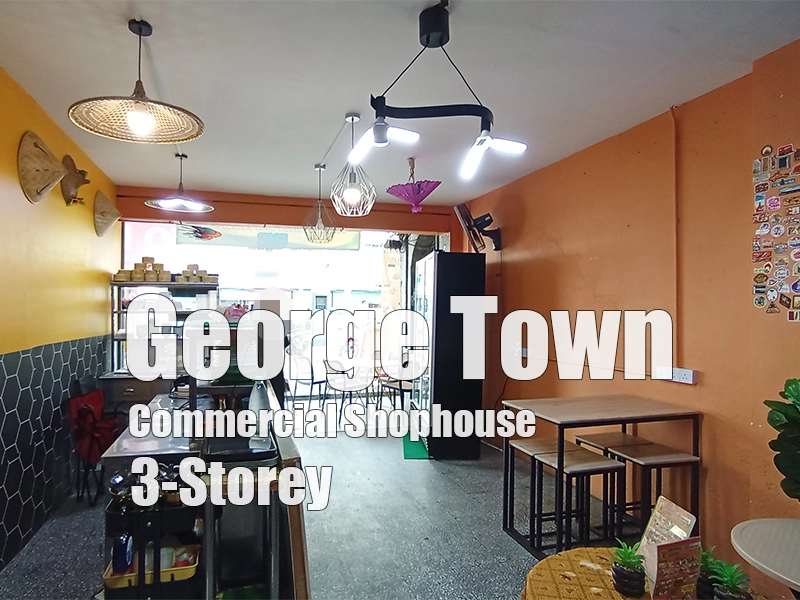 Masjid Kapitan 3-Storey Commercial Shop for Rent | Georgetown