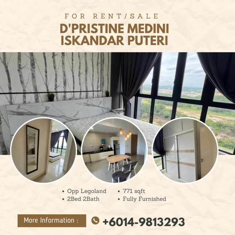 D'Pristine Medini for Sale/Rent