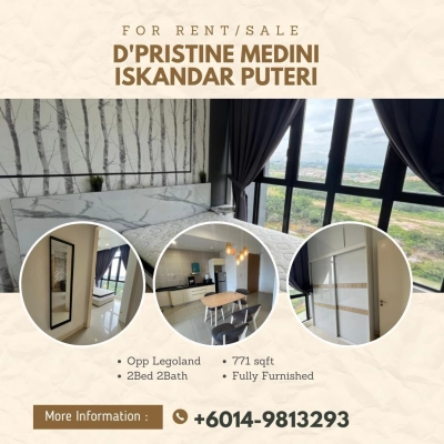 D'Pristine Medini for Sale/Rent