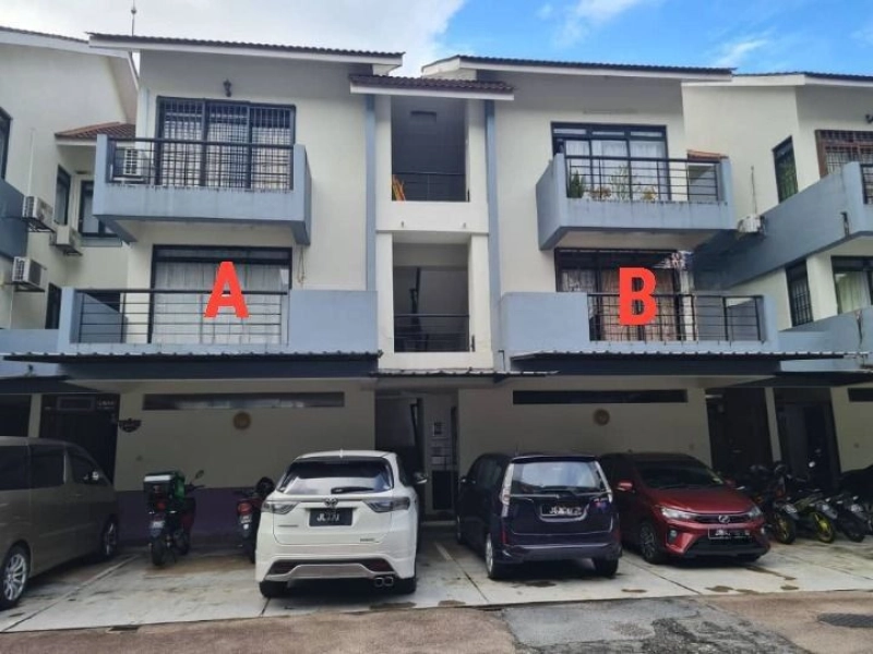 JOHOR BAHARU || PANGSAPURI RIA || TAMAN D'UTAMA || 1216 SQFT || FREEHOLD || BUMI LOT || RM370,000 || (sp2511-0124)