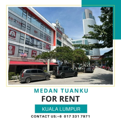Office Space For Rent - Medan Tuanku, Jalan Sultan Ismail, Kuala Lumpur.