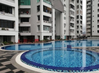 Non Bumi Lot Well Kept Setapak Ria Condo KL For Sale