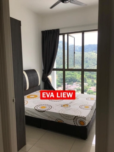 Skycube Residence Sungai Ara Furnished & Renovated 2 Car Park