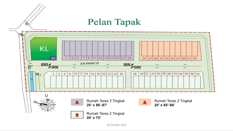 New Project Dengkil Taman Semarang Intan