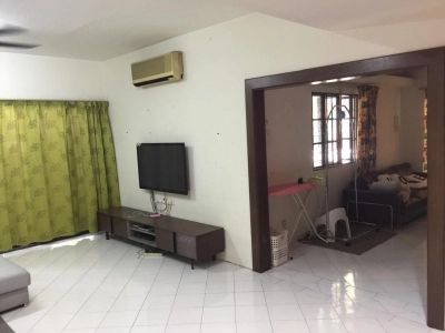 2 STOREY TAMAN CHERAS HARTAMAS, Actual, Freehold, CORNER LOT, Fully Extend