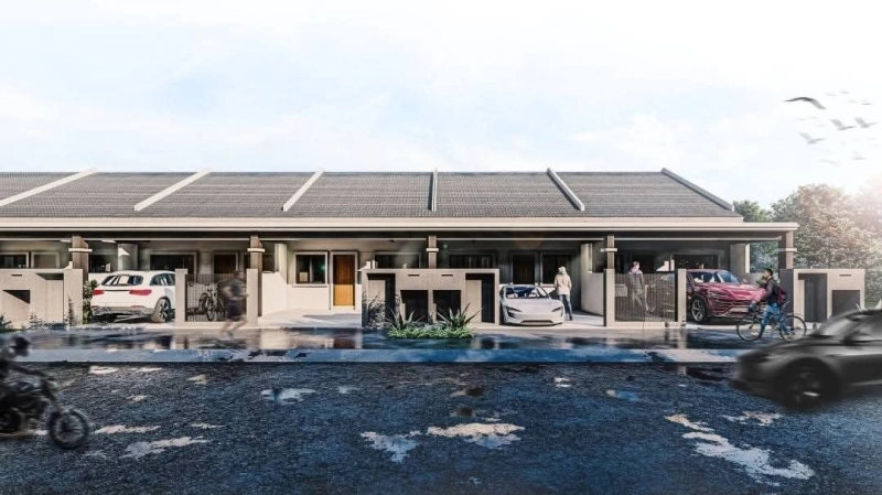 Brand New One Storey House Taman Kelana, Kapar, Rantau Panjang