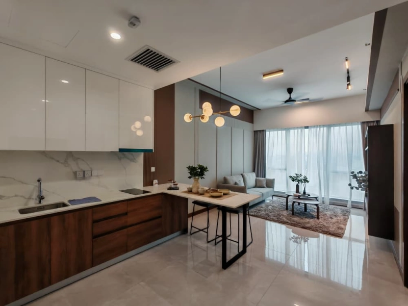 CORE Residence @ TRX, Tun Razak Exchange, KL-5 mins to TRX mall, level 43a KL118 view, Brand new unit, Open for Reservation Now