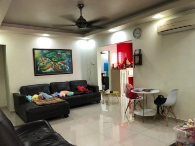 3 STOREY TAMAN BUKIT PERMATA GOMBAK, Actual, CORNER LOT, Fully Extend