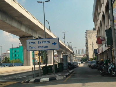 2 Storey TAMAN EASTERN Jalan Ipoh, Actual, Freehold, Near MRT / KTM, Low Deposit