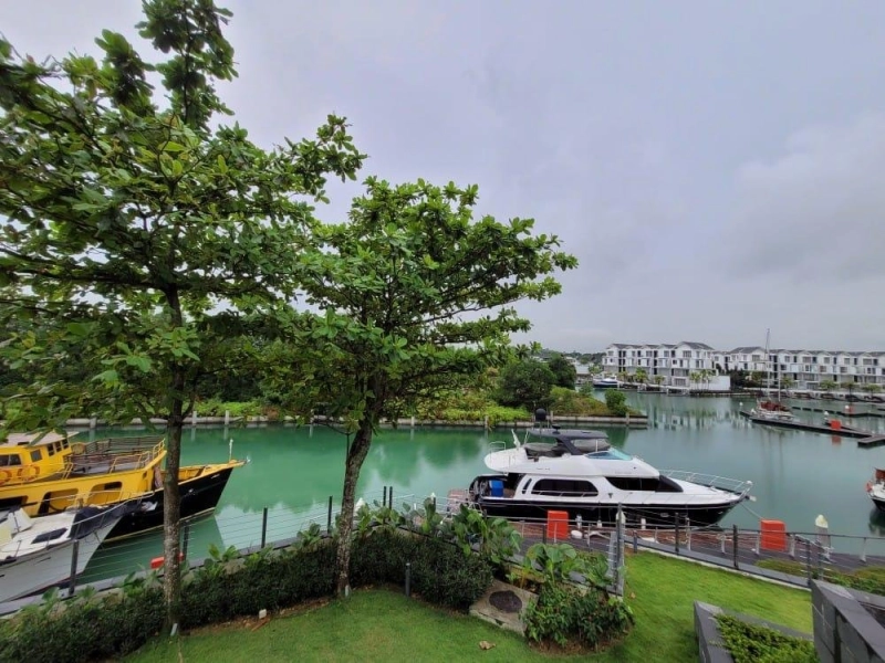 Emerald Bay Puteri Habour 3Storey Luxury Waterfront Villa Nice Interior Design Unit For Sale