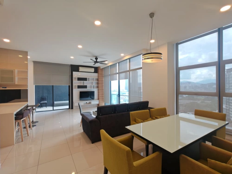 Mirage Residence @ KLCC-Near MRT, Level 16 with private garden, Good for investment