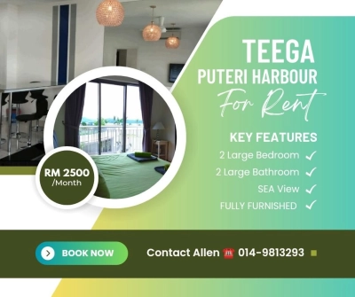 Teega Residence Cabana Fully Furnished with Sea View