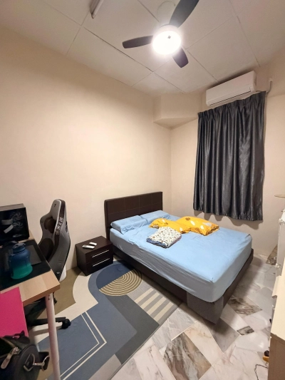 Cash Out Skudai Taman Teratai Single Storey Terrace House Corner 3Rooms 3Baths Fully Renovated & Extended Unit For Sale