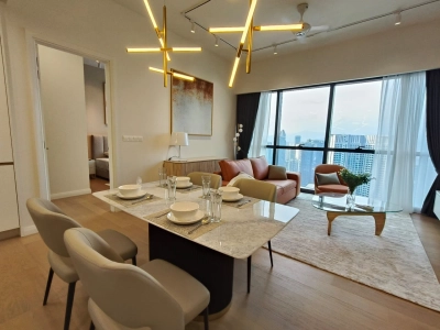 TRX Residences @ TRX, Tun Razak Exchange, KL - 7 mins to TRX mall, level 57, Brand new unit, Open for Reservation Now