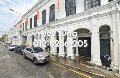 🏛️Ground Floor Heritage Shop @ Weld Quay, Georgetown – Facing Main Road | Tourist Hotspot