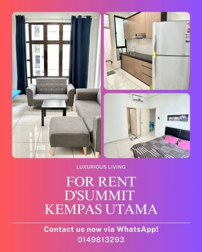 D Summit @ Kempas Utama – High Floor Unit