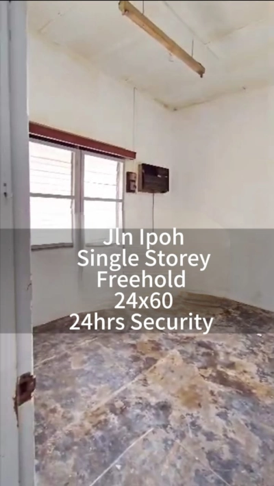 Taman Kok Lian, Jalan Ipoh -  Single Storey