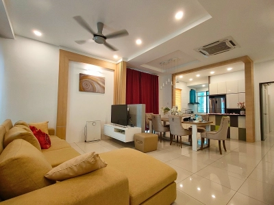 Panorama Lapangan Saujana (Green Park), Ipoh, Double Storey Semi D, Renovated Fully Furnished