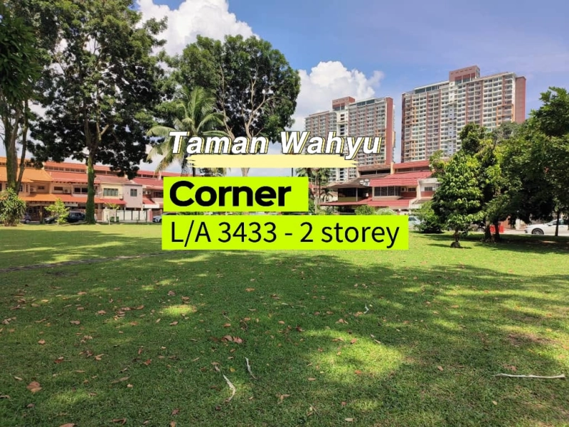 Taman Wahyu -  2sty House, CORNER
